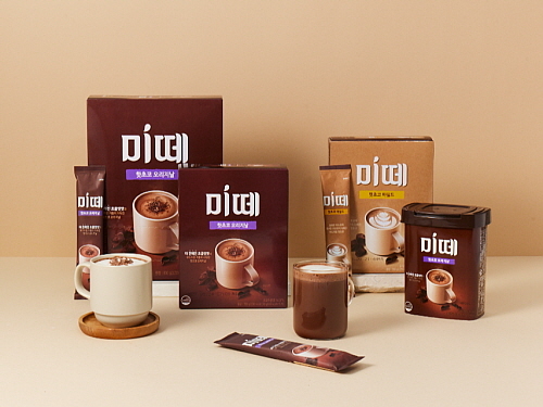 미떼 연출 컷...<사진=동서식품 제공>