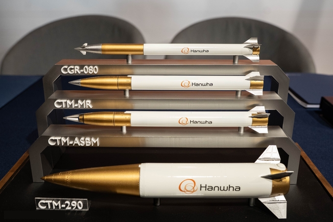 향상된 GPS가 탑재될 천무 유도미사일...<사진=한화에어로스페이스 제공>